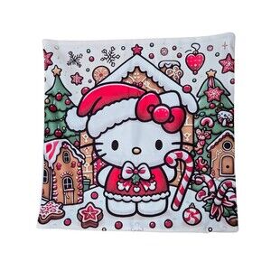 Hello Kitty Christmas cushion pillow cover 18"x18"